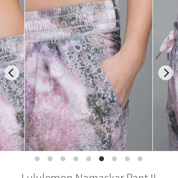 (2) lululemon athletica Namaskar Pant II Sugar Crush Multi Athleisure Athletic - Picture 10 of 13